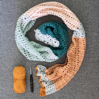 Pilaren sjaal PDF Patroon